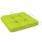 vidaXL Muebles de palets 4 pzas y cojines madera pino impregnada