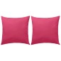 vidaXL Cojines para exteriores 2 unidades 45x45 cm rosa vidaXL Cojines para exteriores 2 unidades 45x45 cm rosa