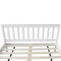 vidaXL Cama con colchón de madera de pino maciza 140x200 cm vidaXL Cama con colchón de madera de pino maciza 140x200 cm