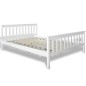 vidaXL Cama con colchón de madera de pino maciza 140x200 cm vidaXL Cama con colchón de madera de pino maciza 140x200 cm