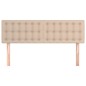 vidaXL Cabeceros 2 unidades cuero sintético capuchino 72x5x78/88 cm vidaXL Cabeceros 2 unidades cuero sintético capuchino 72x5x78/88 cm