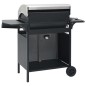 vidaXL Barbacoa grill de gas 4+1 quemadores negra y plateada vidaXL Barbacoa grill de gas 4+1 quemadores negra y plateada