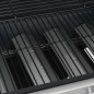 vidaXL Barbacoa grill de gas 4+1 quemadores negra y plateada vidaXL Barbacoa grill de gas 4+1 quemadores negra y plateada