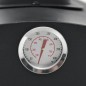 vidaXL Horno para pizza y barbacoa al aire libre 3 en 1 negro vidaXL Horno para pizza y barbacoa al aire libre 3 en 1 negro