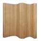 vidaXL Biombo divisor bambú natural 250x165 cm vidaXL Biombo divisor bambú natural 250x165 cm