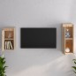 vidaXL Muebles para TV 2 piezas madera maciza de pino