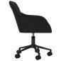 vidaXL Sillas de comedor giratorias 2 uds terciopelo negro vidaXL Sillas de comedor giratorias 2 uds terciopelo negro