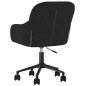 vidaXL Sillas de comedor giratorias 2 uds terciopelo negro vidaXL Sillas de comedor giratorias 2 uds terciopelo negro