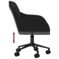 vidaXL Sillas de comedor giratorias 2 uds terciopelo negro vidaXL Sillas de comedor giratorias 2 uds terciopelo negro