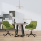 vidaXL Sillas de comedor giratorias 2 unidades terciopelo verde claro vidaXL Sillas de comedor giratorias 2 unidades terciopelo verde claro