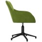 vidaXL Sillas de comedor giratorias 2 unidades terciopelo verde claro vidaXL Sillas de comedor giratorias 2 unidades terciopelo verde claro