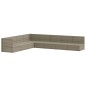 vidaXL Set de muebles de jardín 8 pzas y cojines ratán sintético gris vidaXL Set de muebles de jardín 8 pzas y cojines ratán sintético gris
