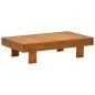 vidaXL Muebles de jardín madera maciza 5 pzas con cojines blanco crema vidaXL Muebles de jardín madera maciza 5 pzas con cojines blanco crema