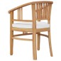 vidaXL Juego de comedor para jardín 5 piezas madera maciza de teca vidaXL Juego de comedor para jardín 5 piezas madera maciza de teca