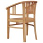 vidaXL Juego de comedor para jardín 5 piezas madera maciza de teca vidaXL Juego de comedor para jardín 5 piezas madera maciza de teca