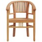 vidaXL Juego de comedor de jardín 7 piezas madera maciza de teca vidaXL Juego de comedor de jardín 7 piezas madera maciza de teca