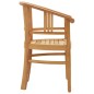vidaXL Juego de comedor de jardín 7 piezas madera maciza de teca vidaXL Juego de comedor de jardín 7 piezas madera maciza de teca