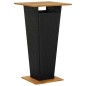 vidaXL Mesa bar y taburetes jardín 3 pzas madera acacia ratán PE negro vidaXL Mesa bar y taburetes jardín 3 pzas madera acacia ratán PE negro