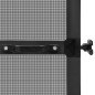 vidaXL Mosquitera con bisagras para puertas antracita 100x215 cm vidaXL Mosquitera con bisagras para puertas antracita 100x215 cm