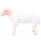 vidaXL Oveja de peluche de pie blanca XXL vidaXL Oveja de peluche de pie blanca XXL