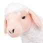 vidaXL Oveja de peluche de pie blanca XXL vidaXL Oveja de peluche de pie blanca XXL