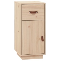 vidaXL Aparador de madera maciza de pino 34x40x75 cm