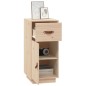 vidaXL Aparador de madera maciza de pino 34x40x75 cm