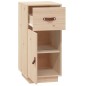 vidaXL Aparador de madera maciza de pino 34x40x75 cm