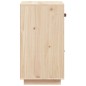 vidaXL Aparador de madera maciza de pino 34x40x75 cm