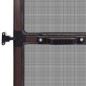 vidaXL Mosquitera con bisagras para puertas marrón 100x215 cm vidaXL Mosquitera con bisagras para puertas marrón 100x215 cm