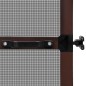vidaXL Mosquitera con bisagras para puertas marrón 120x240 cm vidaXL Mosquitera con bisagras para puertas marrón 120x240 cm