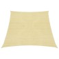vidaXL Toldo de vela HDPE beige 160 g/m² 4/5x4 m vidaXL Toldo de vela HDPE beige 160 g/m² 4/5x4 m
