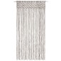 vidaXL Cortina de macramé algodón gris taupé 140x240 cm vidaXL Cortina de macramé algodón gris taupé 140x240 cm
