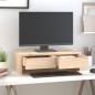 vidaXL Soporte para monitor madera maciza de pino 50x27x15 cm vidaXL Soporte para monitor madera maciza de pino 50x27x15 cm