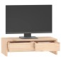 vidaXL Soporte para monitor madera maciza de pino 50x27x15 cm vidaXL Soporte para monitor madera maciza de pino 50x27x15 cm