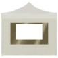 vidaXL Carpa plegable profesional con paredes aluminio crema 3x3 m vidaXL Carpa plegable profesional con paredes aluminio crema 3x3 m