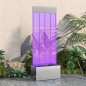 vidaXL Columna burbujas LEDs RGB acero inoxidable acrílico 110 cm vidaXL Columna burbujas LEDs RGB acero inoxidable acrílico 110 cm