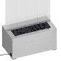 vidaXL Columna burbujas LEDs RGB acero inoxidable acrílico 110 cm vidaXL Columna burbujas LEDs RGB acero inoxidable acrílico 110 cm