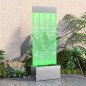 vidaXL Columna burbujas LEDs RGB acero inoxidable acrílico 110 cm vidaXL Columna burbujas LEDs RGB acero inoxidable acrílico 110 cm