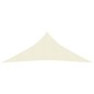 vidaXL Toldo de vela HDPE crema 160 g/m² 6x6x6 m vidaXL Toldo de vela HDPE crema 160 g/m² 6x6x6 m