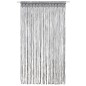 vidaXL Cortina de macramé algodón gris antracita 140x240 cm vidaXL Cortina de macramé algodón gris antracita 140x240 cm