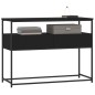 vidaXL Mesa consola madera de ingeniería negra 100x40x75 cm vidaXL Mesa consola madera de ingeniería negra 100x40x75 cm