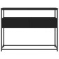 vidaXL Mesa consola madera de ingeniería negra 100x40x75 cm vidaXL Mesa consola madera de ingeniería negra 100x40x75 cm