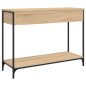 vidaXL Mesa consola madera de ingeniería roble Sonoma 100x34,5x75 cm vidaXL Mesa consola madera de ingeniería roble Sonoma 100x34,5x75 cm
