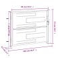 vidaXL Puerta de jardín de acero inoxidable 100x75 cm vidaXL Puerta de jardín de acero inoxidable 100x75 cm