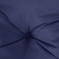 vidaXL Cojines para silla 2 uds tela Oxford azul marino 50x50x7 cm vidaXL Cojines para silla 2 uds tela Oxford azul marino 50x50x7 cm