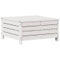 vidaXL Set muebles jardín 7 pzas con cojines madera maciza pino blanco vidaXL Set muebles jardín 7 pzas con cojines madera maciza pino blanco