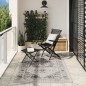 vidaXL Alfombra de interior/exterior diseño vintage ARBIZU 140x200 cm