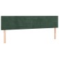 vidaXL Cama box spring con colchón terciopelo verde oscuro 120x190 cm vidaXL Cama box spring con colchón terciopelo verde oscuro 120x190 cm