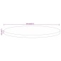 vidaXL Tablero de mesa redondo madera maciza de mango Ø 60x2,5 cm vidaXL Tablero de mesa redondo madera maciza de mango Ø 60x2,5 cm